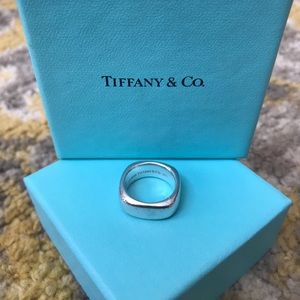 Authentic Tiffany & Co Square Cushion Ring